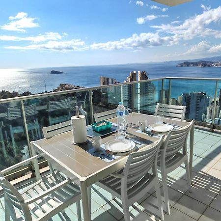 Apartament Skyline 31 Terraza Privada Con Vistas Al Mar Benidorm Zewnętrze zdjęcie