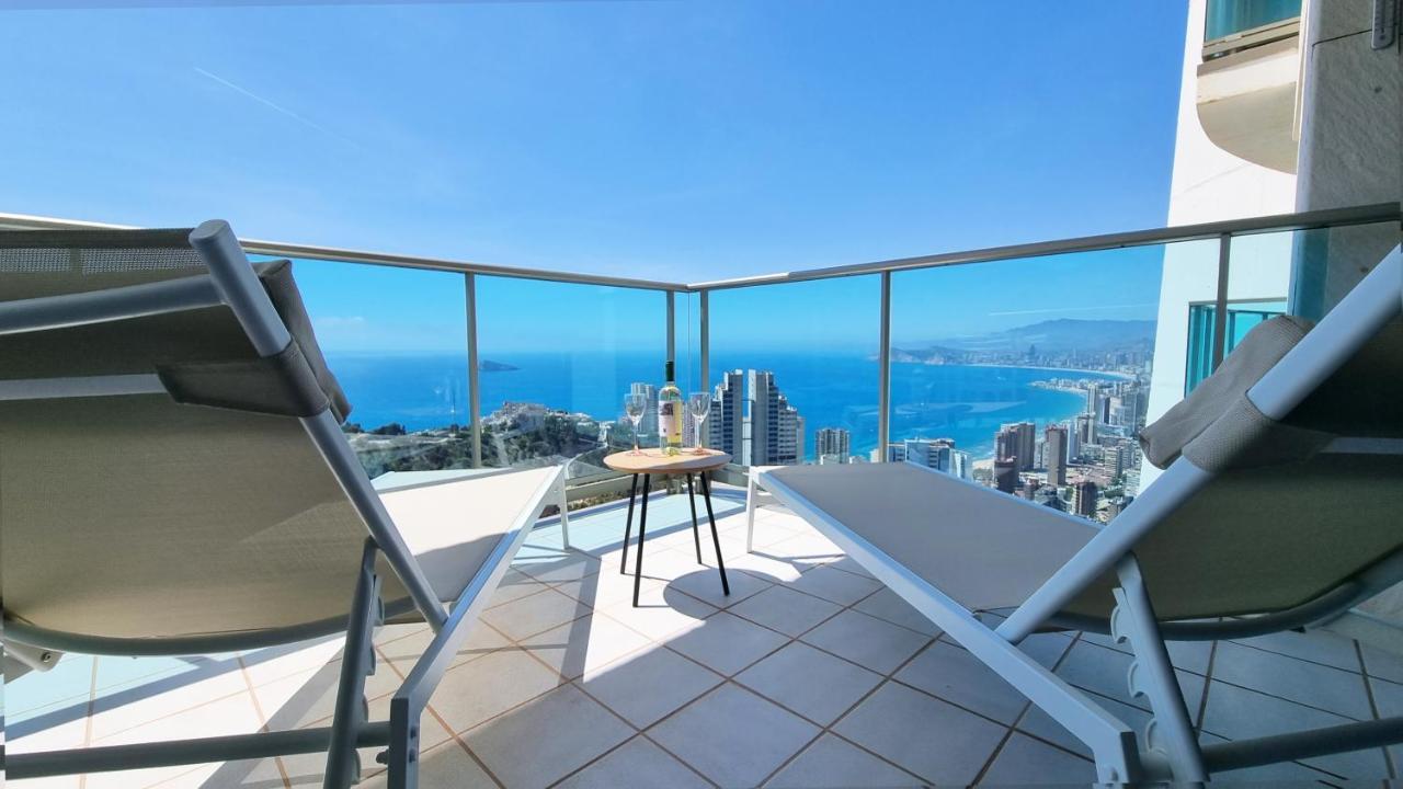 Apartament Skyline 31 Terraza Privada Con Vistas Al Mar Benidorm Zewnętrze zdjęcie