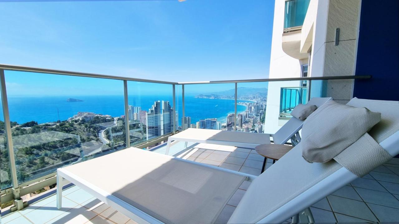 Apartament Skyline 31 Terraza Privada Con Vistas Al Mar Benidorm Zewnętrze zdjęcie