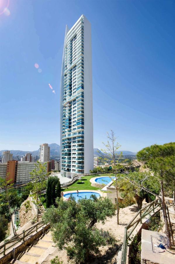 Apartament Skyline 31 Terraza Privada Con Vistas Al Mar Benidorm Zewnętrze zdjęcie