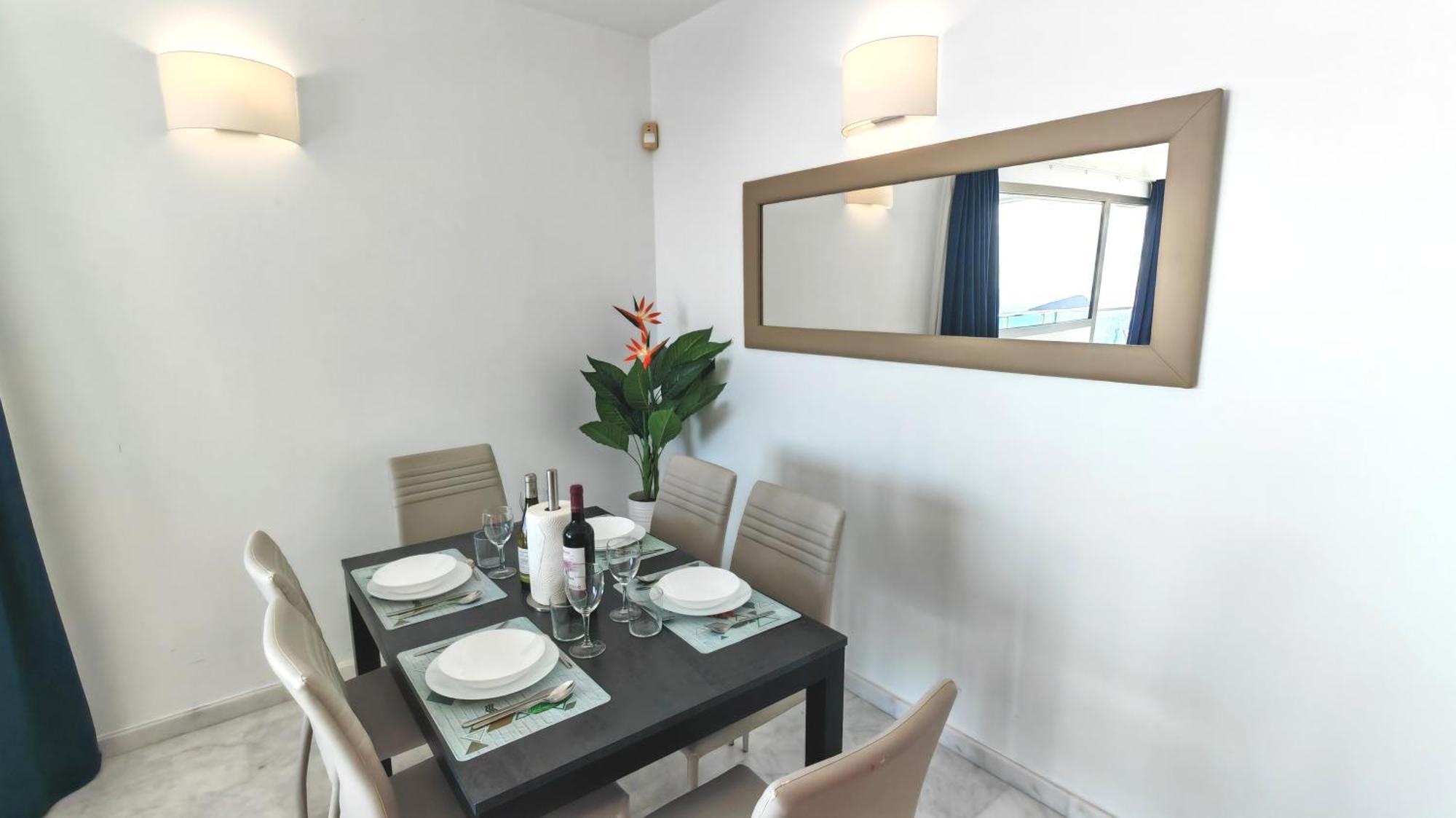 Apartament Skyline 31 Terraza Privada Con Vistas Al Mar Benidorm Zewnętrze zdjęcie